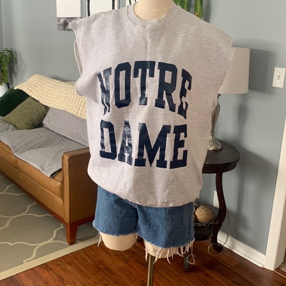 Distressed, vintage, blue jeans shorts high rise, 11 - Picture 8 of 8